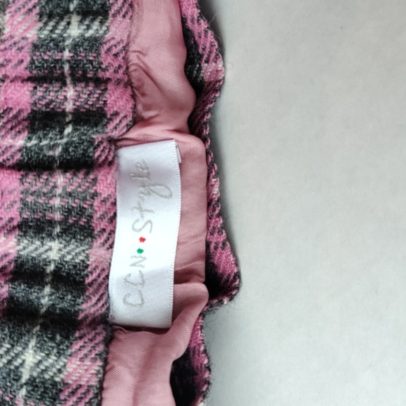 CCN Wool Plaid Skirt size 2A - Picture 3 of 5